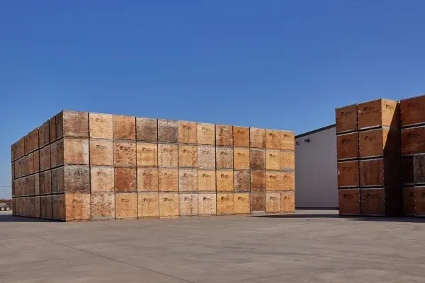 Heavy-duty wooden crate manufacturing in Jubail - industrial protective packaging for machinery and equipment transport across Eastern Province saudi arabia